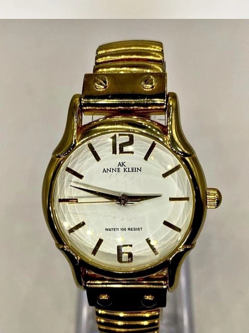 Anne Klein ^^^ Gold-Tone *^* Professional Ladies work Watch *^*